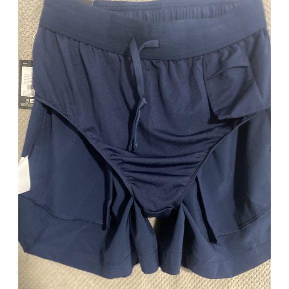 DSG Men's 5" 2-in-1 Stride Shorts Size Small University Navy NEW Built-in-Brief - Picture 11 of 16